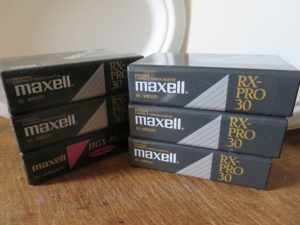 K7 VHS-C, Enlèvement, VHS-C ou SVHS-C, Cassette (vidéo)