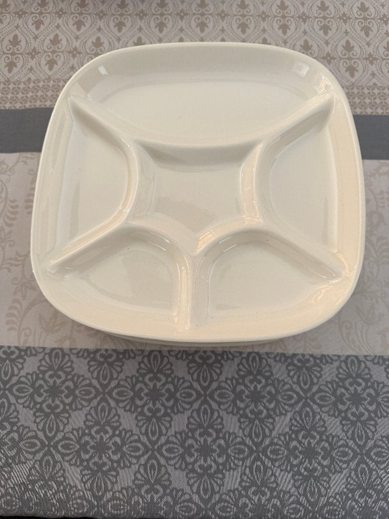 6 Fondue of barbecue borden, Ophalen of Verzenden, Zo goed als nieuw, Bord(en)