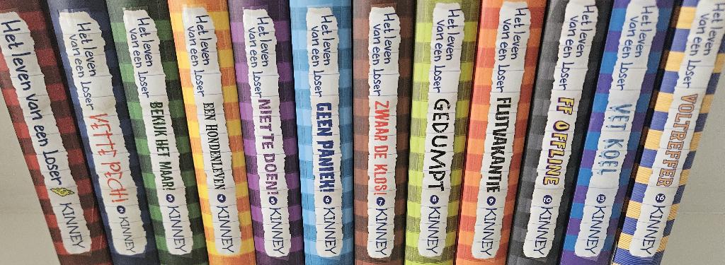 12 jeugdboeken Leven van een Loser, Boeken, Kinderboeken | Jeugd | 10 tot 12 jaar, Ophalen of Verzenden