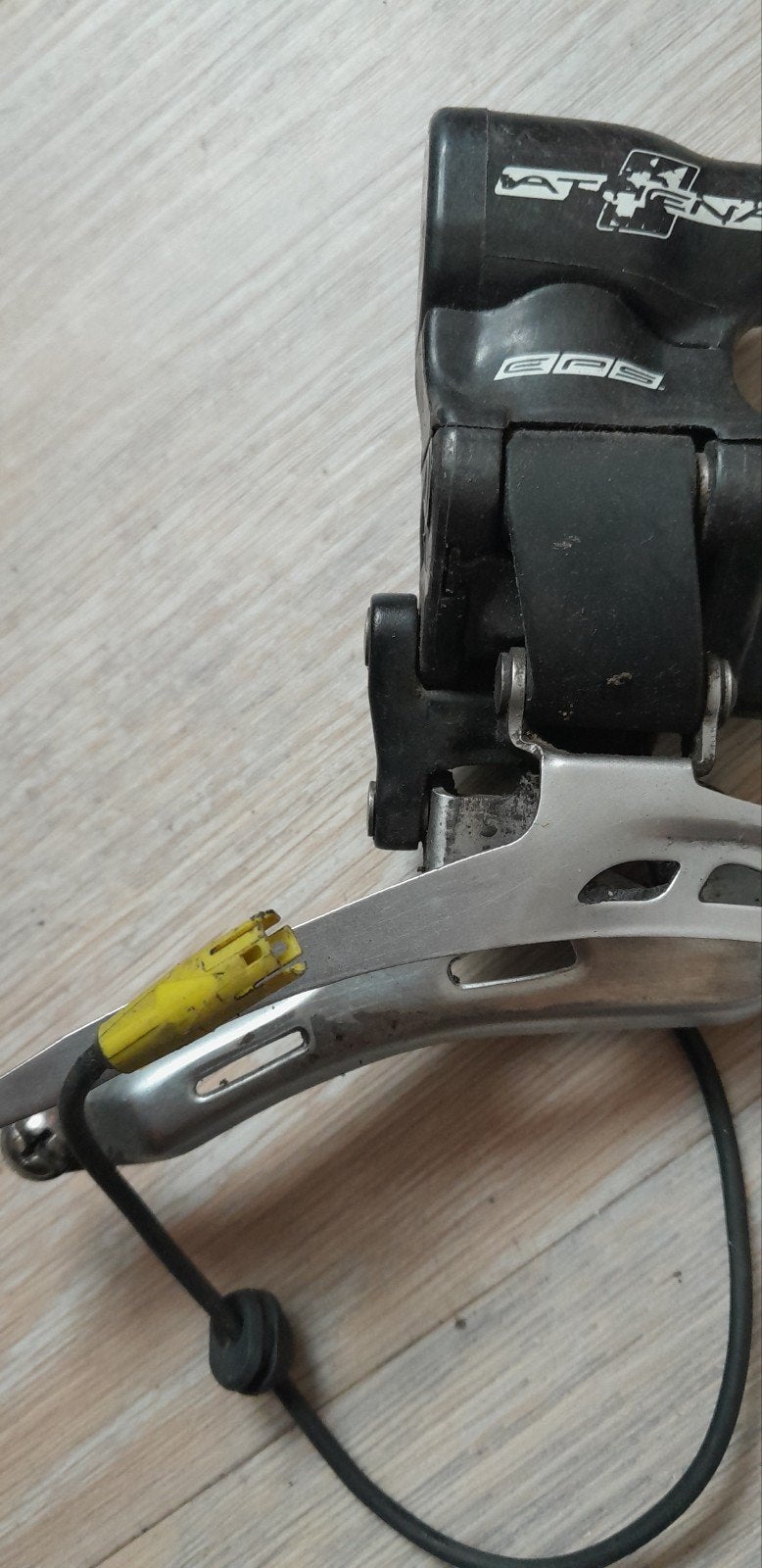 Derailleur électrique, Ophalen