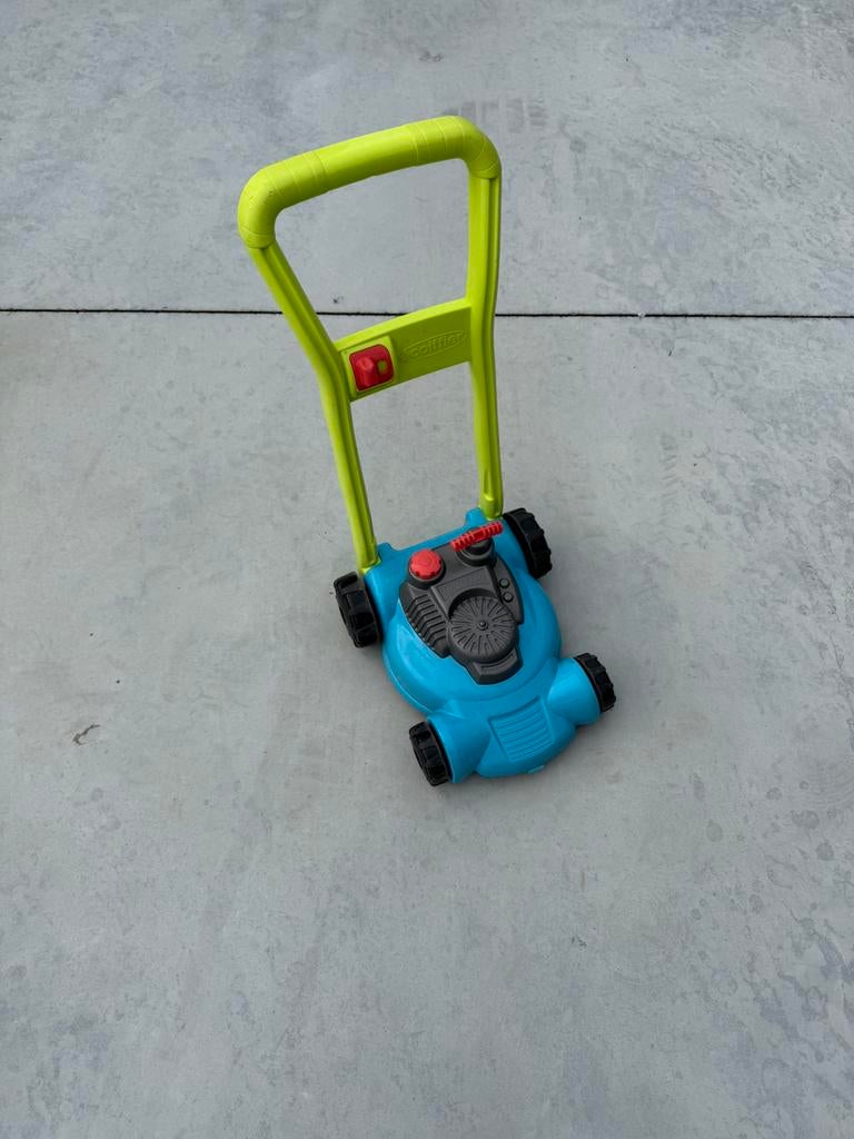 Kinder grasmaaier, Ophalen, Gebruikt