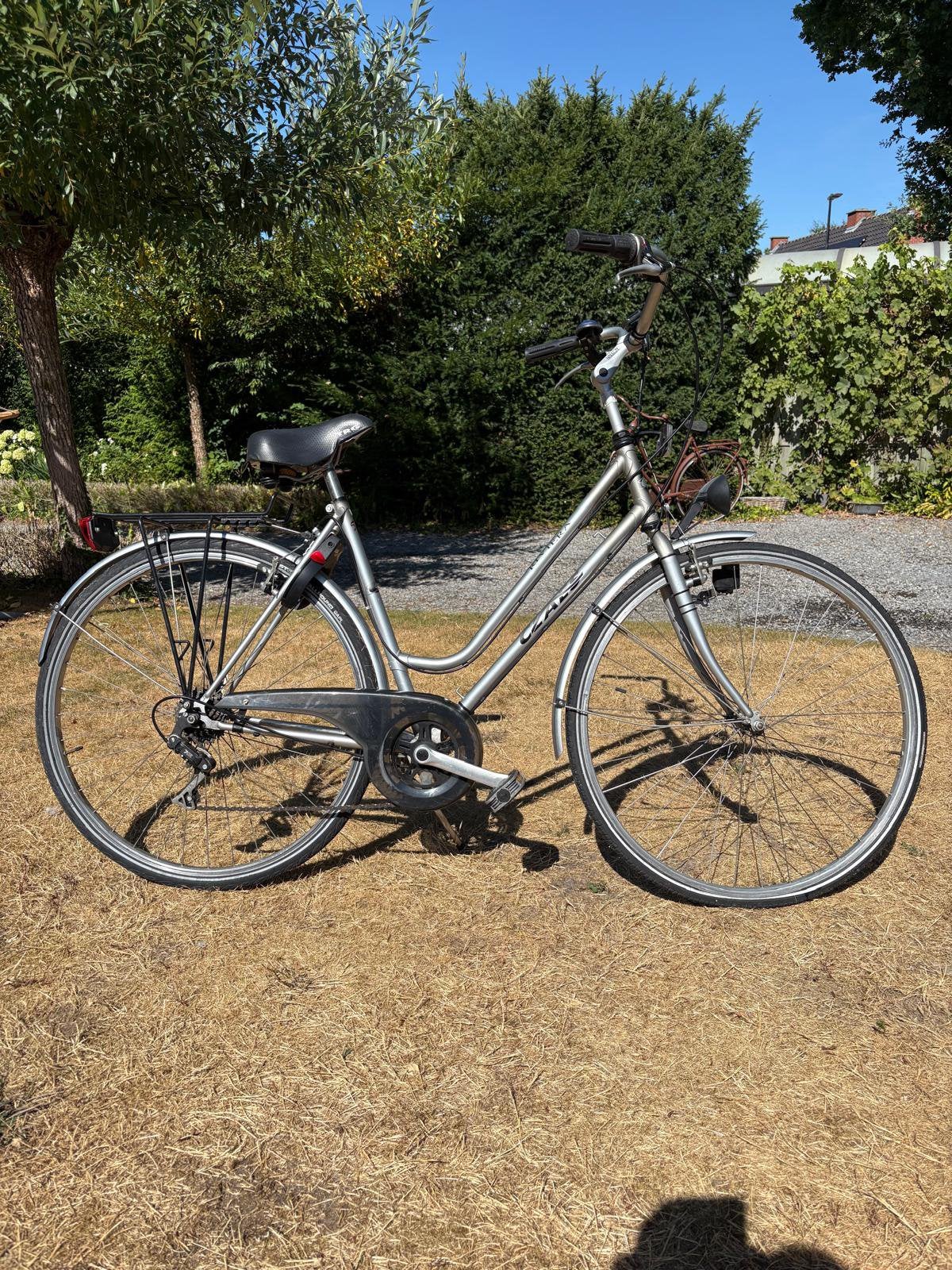 Damesfiets, Fietsen en Brommers, Ophalen, Gebruikt, Minder dan 10 versnellingen