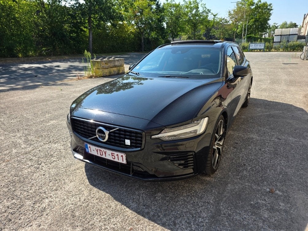 Volvo V60Polestar Engineered 405pk| 20" | Pano | Full option, Auto's, Volvo, Automaat, 4 cilinders, Parkeerassistent, Zwart