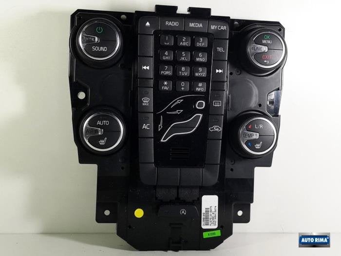 Panneau de commandes chauffage d'un Volvo V40, -, 3 mois de garantie, Utilisé, -