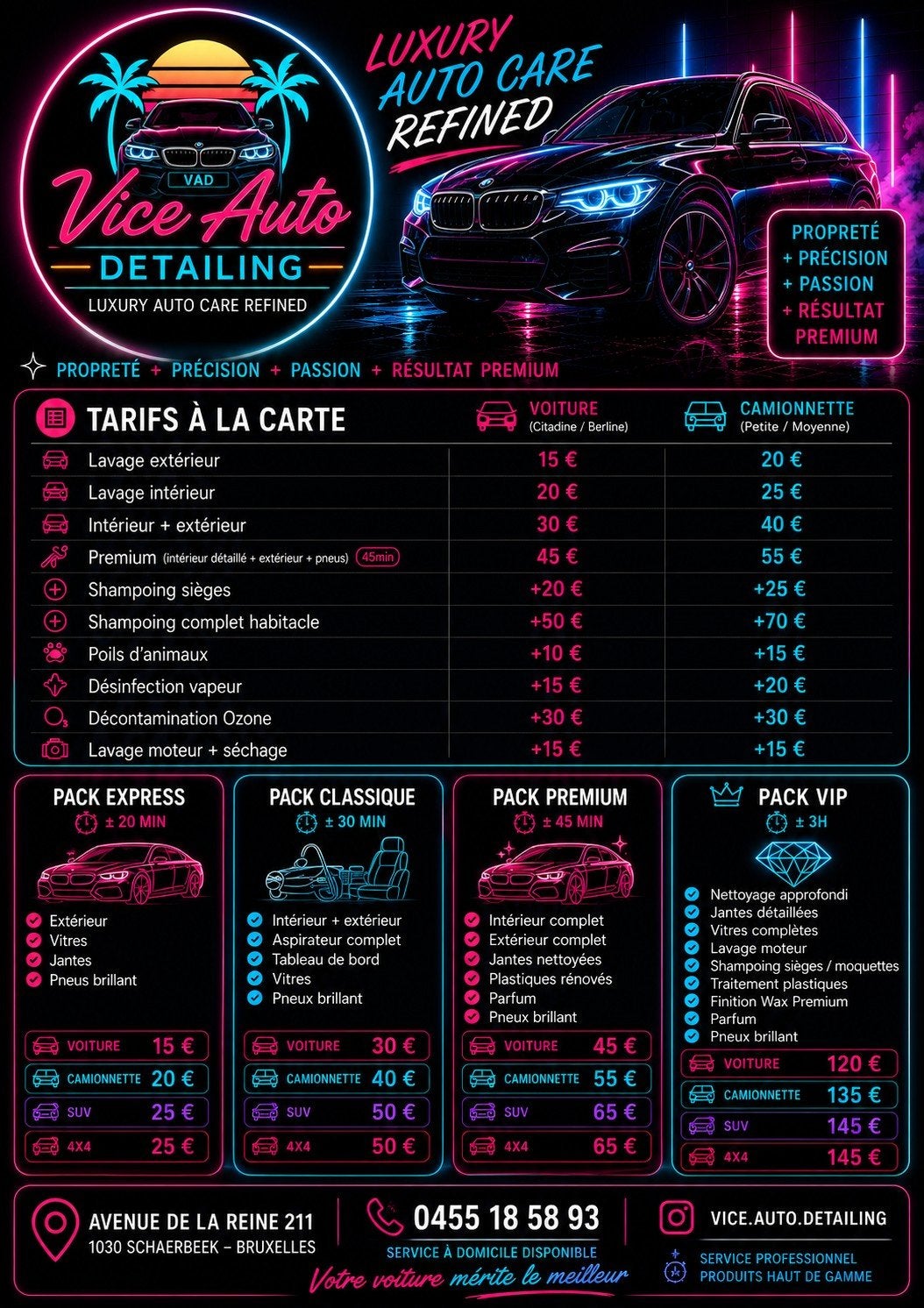 Detailing auto, Autos : Divers, Tuning & Styling