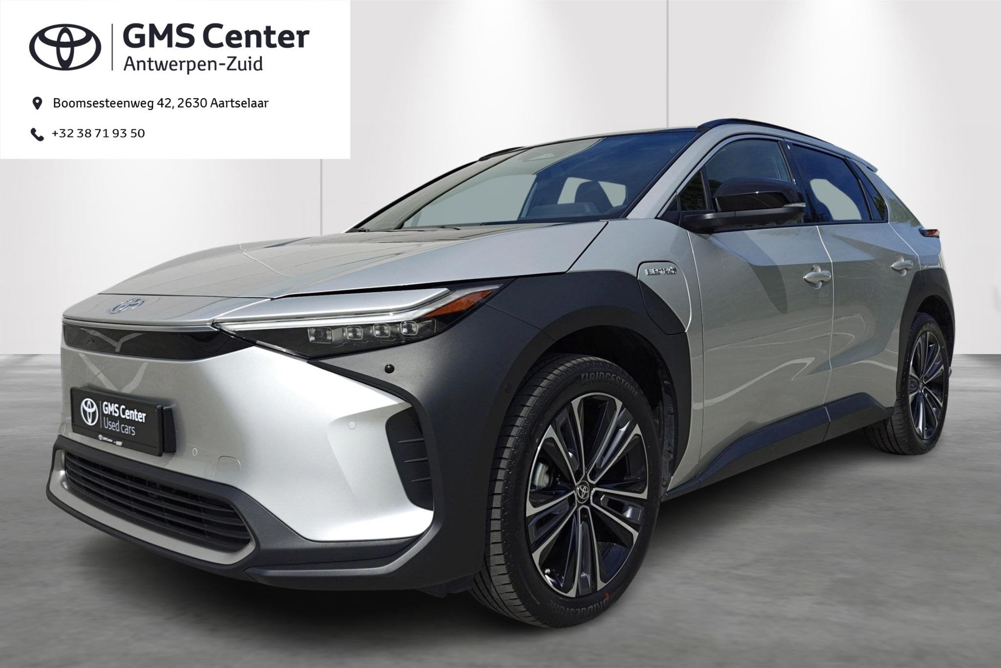 Toyota bZ4X Premium 71 kWh - 2 ans KARE incl, Argent ou Gris, Achat, Alarme, Noir