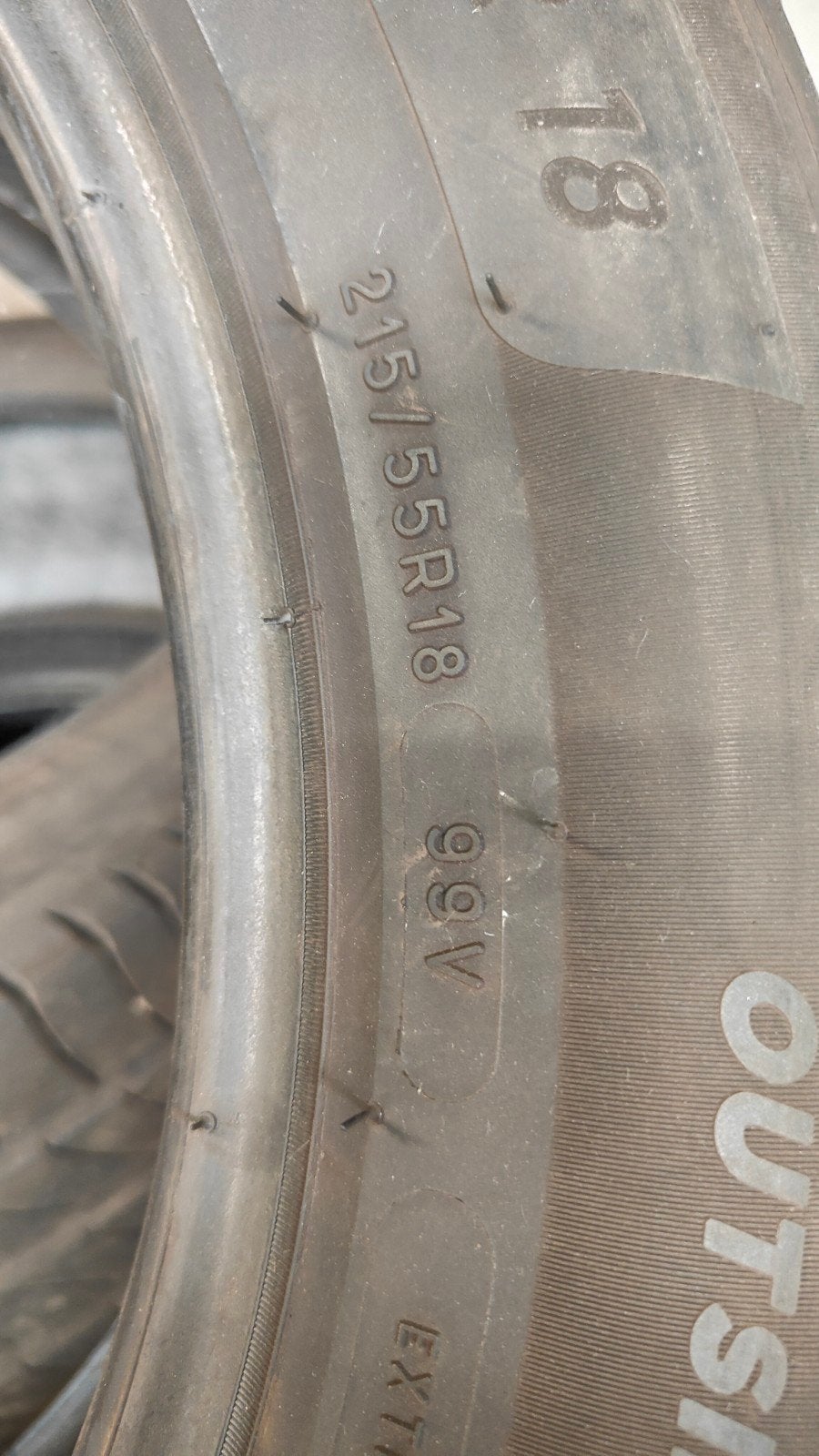 215/55r18 40€ per stuk met montage en balanceren, Ophalen of Verzenden