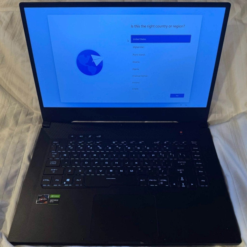 ASUS ROG Zephyrus G GA502DU, Computers en Software, Windows Laptops, Gebruikt, Met videokaart, 2 tot 3 Ghz, Qwerty