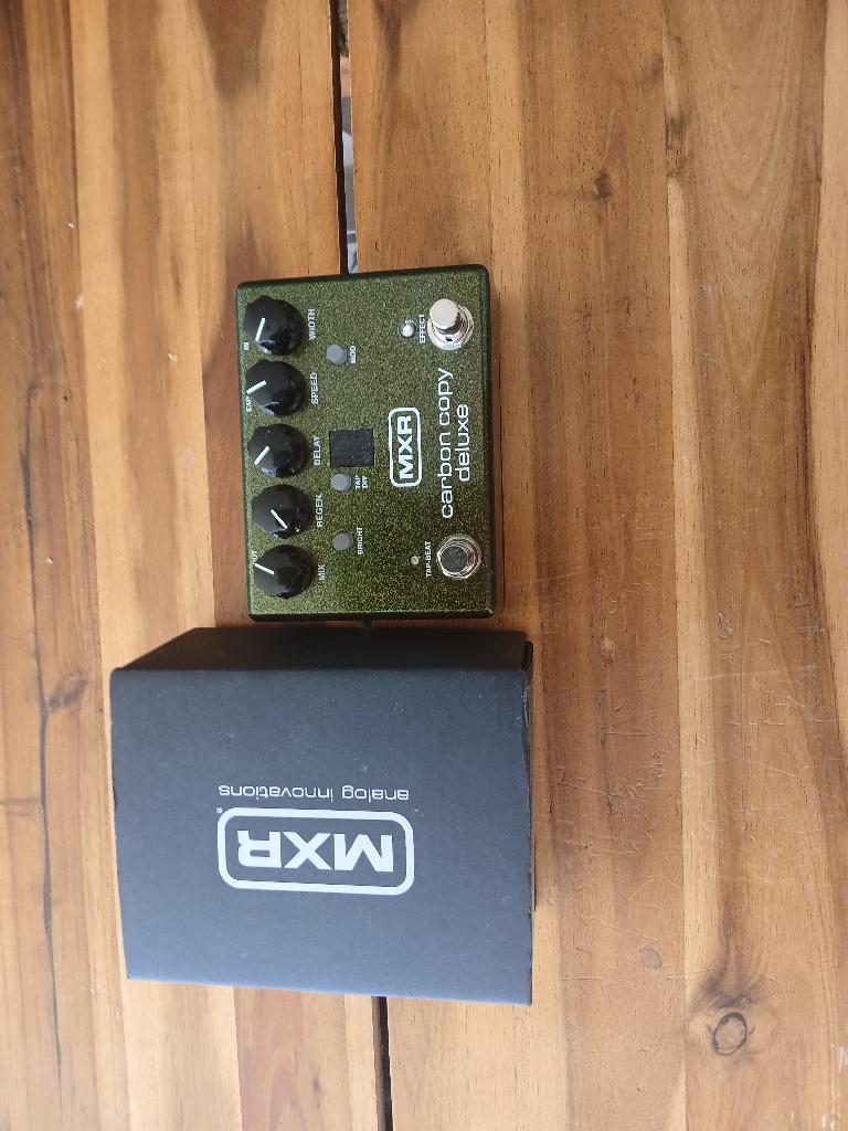 Mxr carbon copy deluxe M292, Muziek en Instrumenten, Effecten, Ophalen of Verzenden, Gebruikt, Delay of Echo