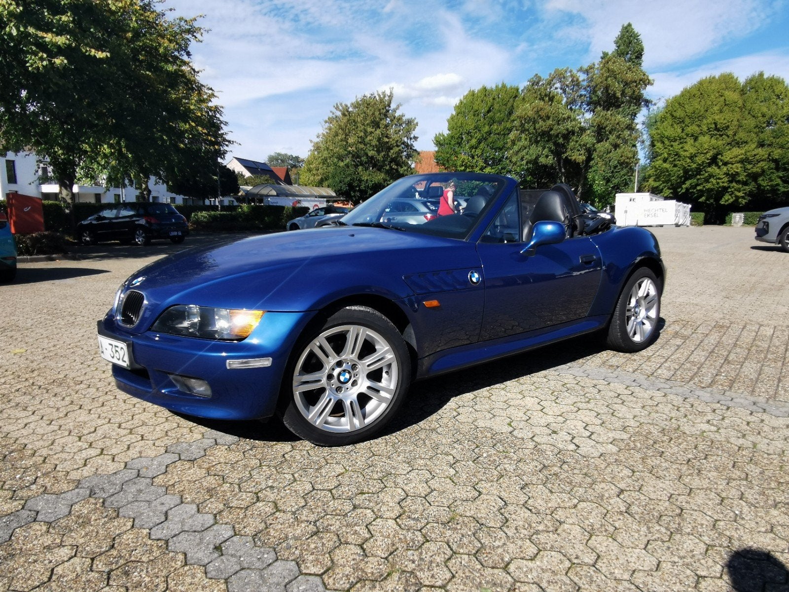 Bmw z3 1,9 Widebody TOPASBLAU Garantie, Autos, Cuir, Achat, 87 kW, Entreprise