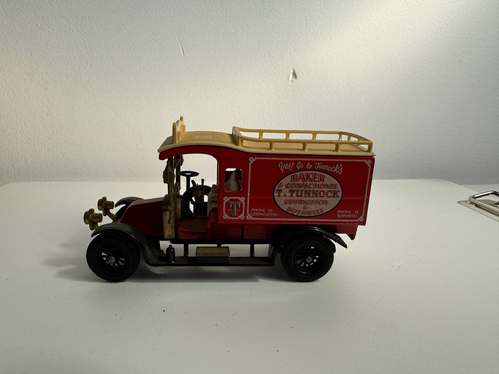 3x vintage Matchbox reclamemodel HeinzTunnock’sGeorge Farrar, Ophalen of Verzenden, Gebruikt, Bus of Vrachtwagen