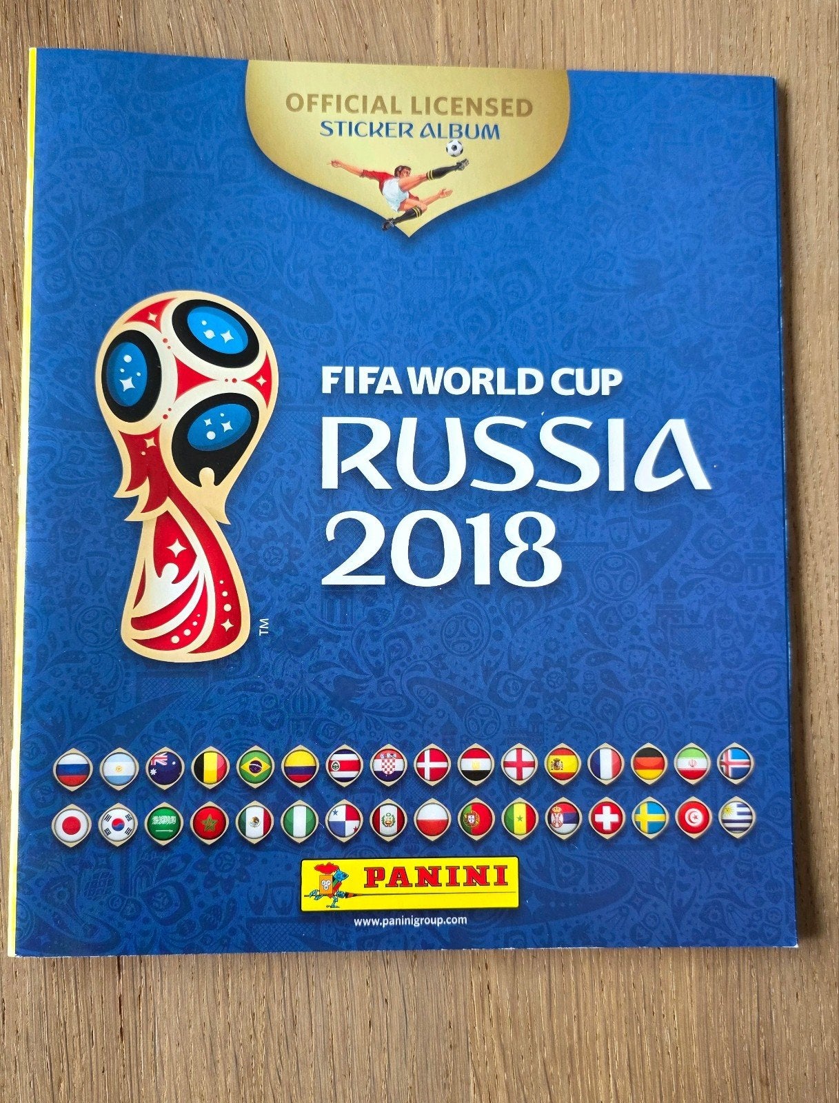 Leeg stickeralbum PANINI FIFA WORLD CUP RUSSIA 2018, Ophalen of Verzenden, Nieuw, Meerdere stickers