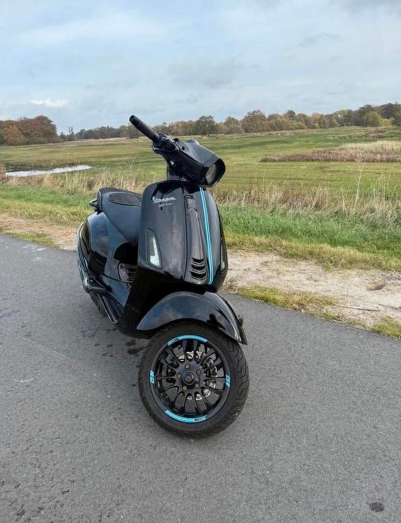 UNIEKE FULL CUSTOM VESPA SPRINT – ALLES NIEUW! Nederland, Neuf, Autres modèles, 125 cm³, Classe B (45 km/h)