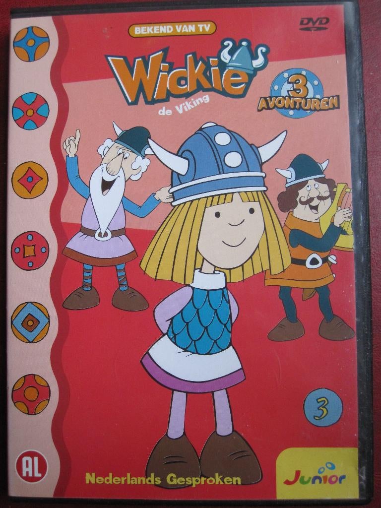 Wickie de Viking 3, Cd's en Dvd's, Tekenfilm, Ophalen of Verzenden, Zo goed als nieuw, Alle leeftijden