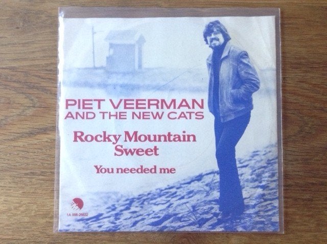 single piet veerman and the new cats, Enlèvement ou Envoi, 7 inch, Pop, Housse de protection extérieure