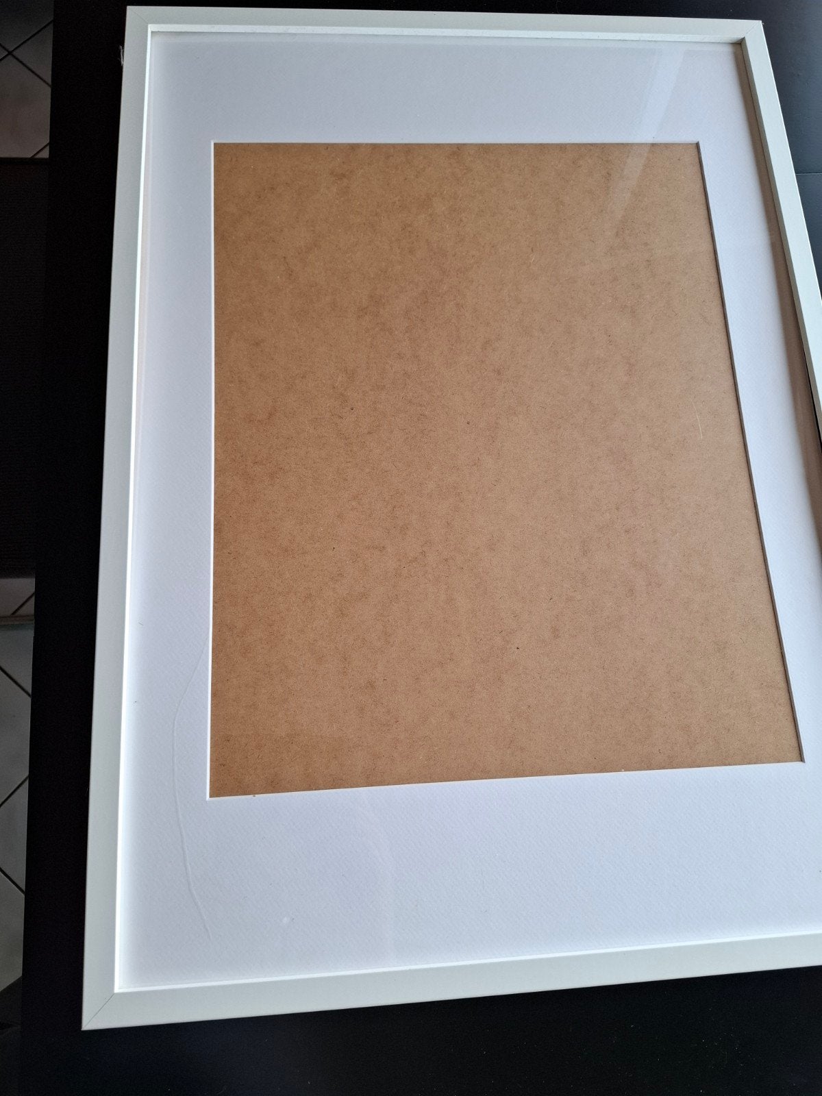 kader wit, TV, Hi-fi & Vidéo, Enlèvement, Blanc, Bois