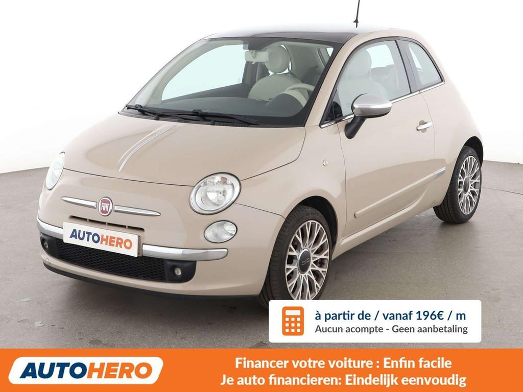 Fiat 500 1.2 Lounge (bj 2015), Voorwielaandrijving, 4 zetels, Gebruikt, 1242 cc