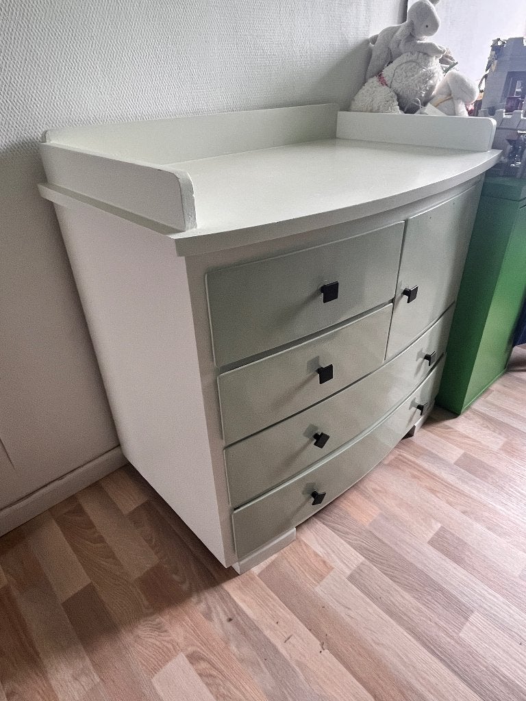 Vintage commode nieuwe kleur, Ophalen, Gebruikt, Vintage, 50 tot 100 cm