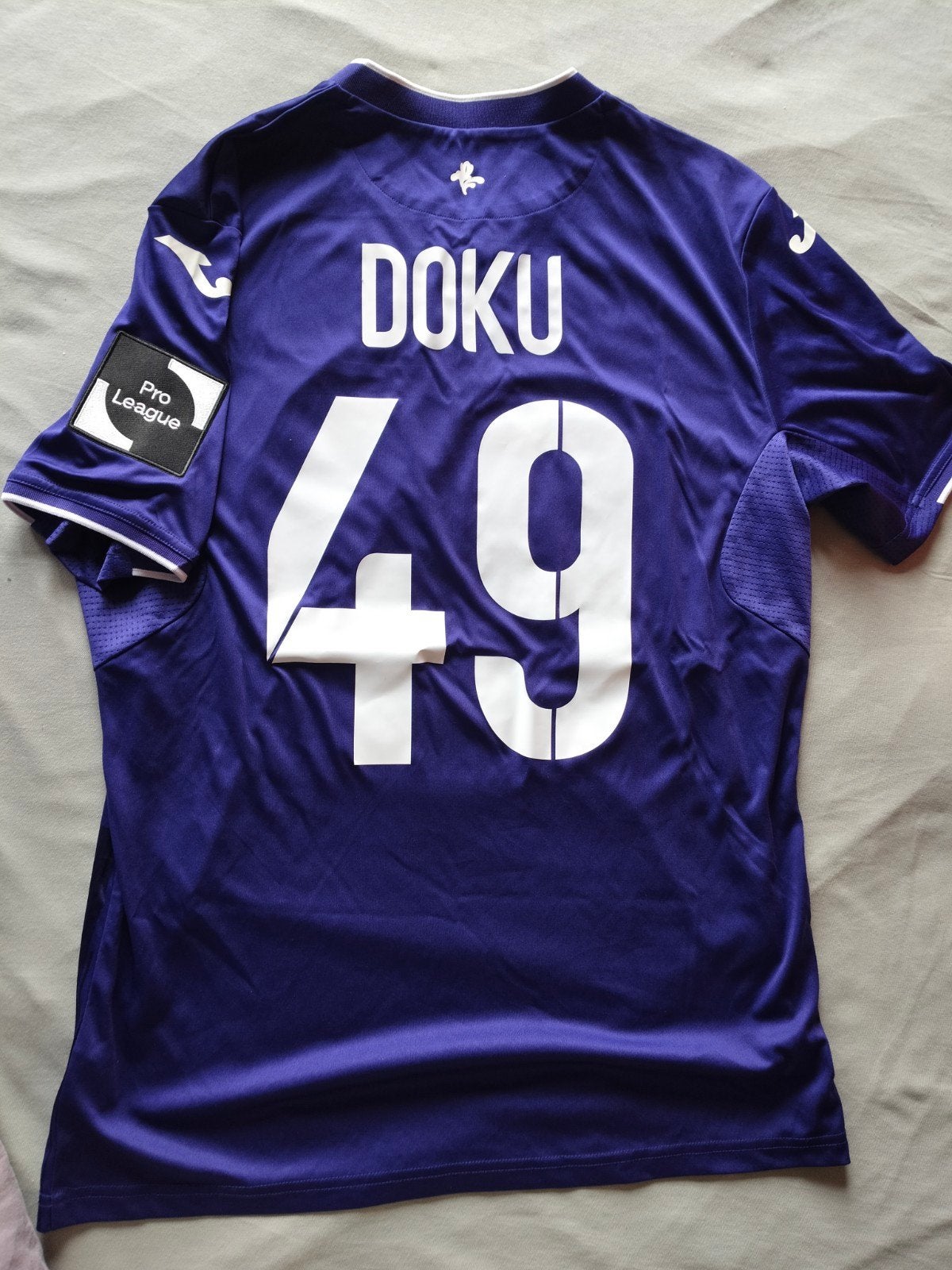 truitje Jeremy Doku Anderlecht seizoen 2018-2019, Ophalen of Verzenden