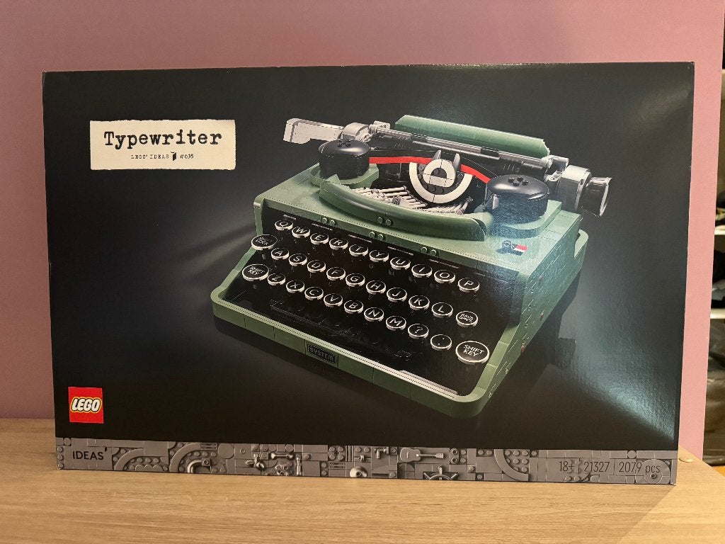 21327 LEGO Typewriter, Lego, Nieuw, Ophalen of Verzenden, Complete set