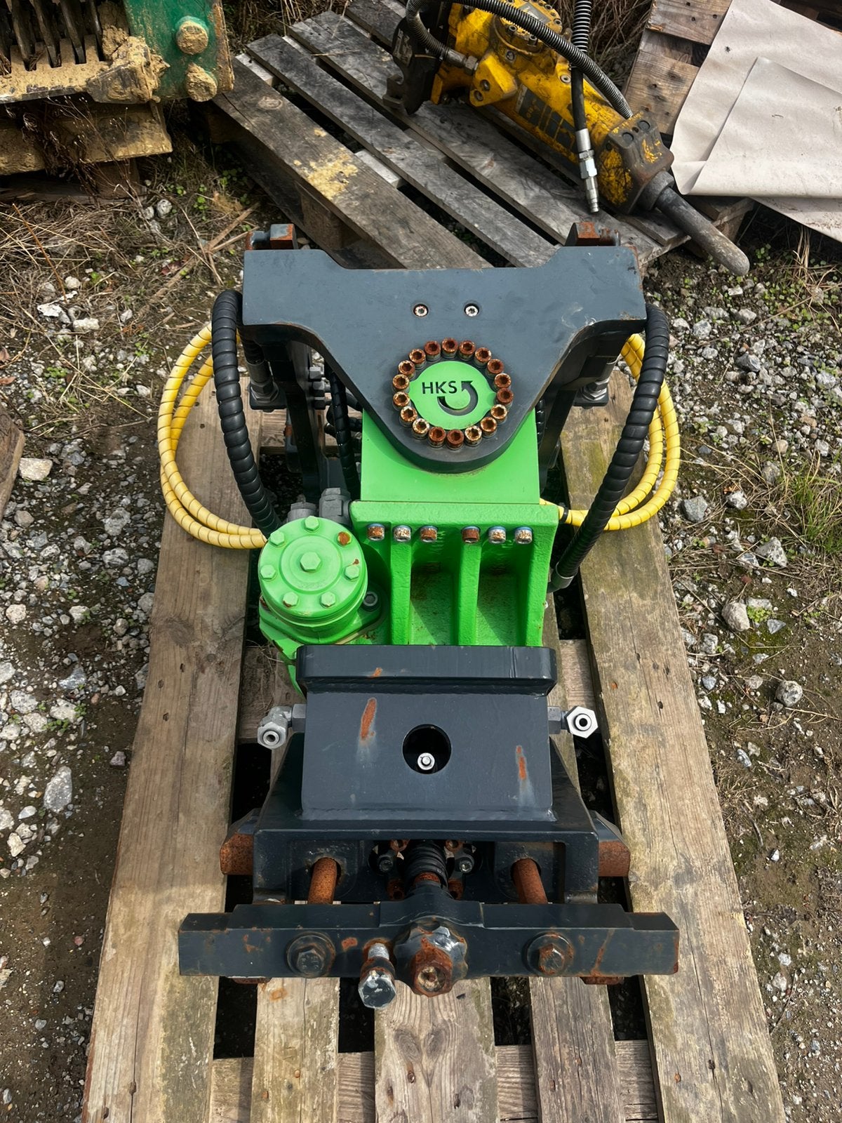 HKS tiltrotator CW10/CW10, Ophalen, Graafmachine