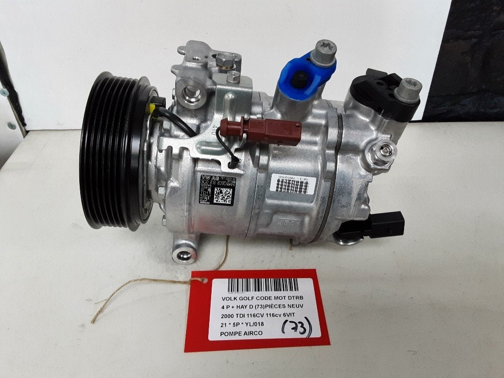 COMPRESSEUR CLIMATISATION Golf VIII (CD1) (3Q0816803D), Volkswagen, Volkswagen AG, Utilisé, Kundenbetreuung@volkswagen.de