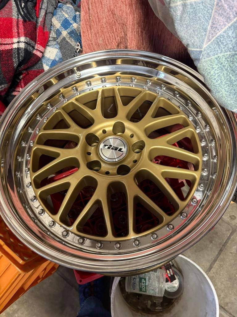 Golf  en audi Velgen rial daytona 18/h2  8,5 en 9,5, Ophalen