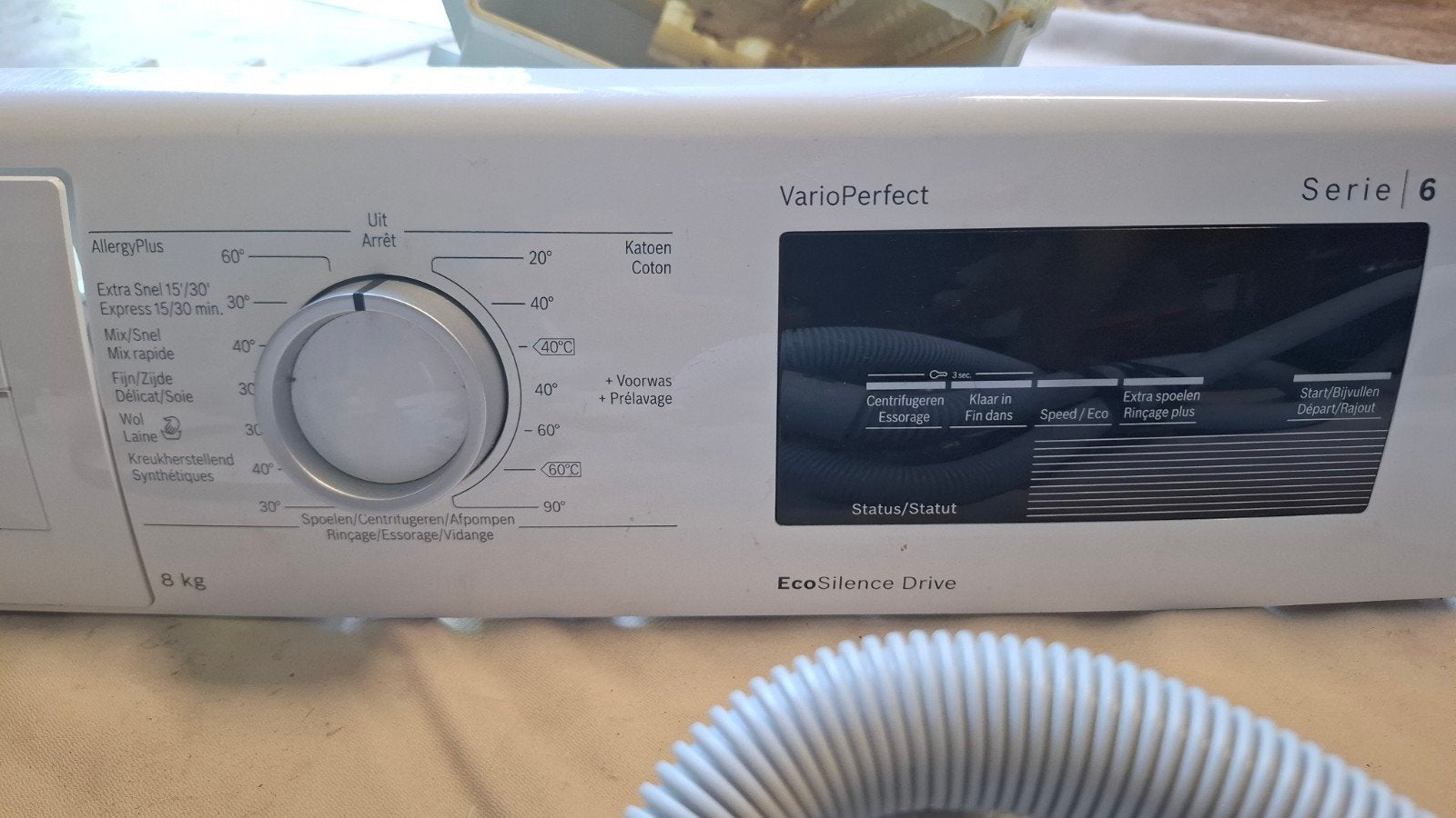 Onderdelen voor Bosch wasmachine vario perfect 8 kg, 8 tot 10 kg, Ophalen, Gebruikt, Voorlader