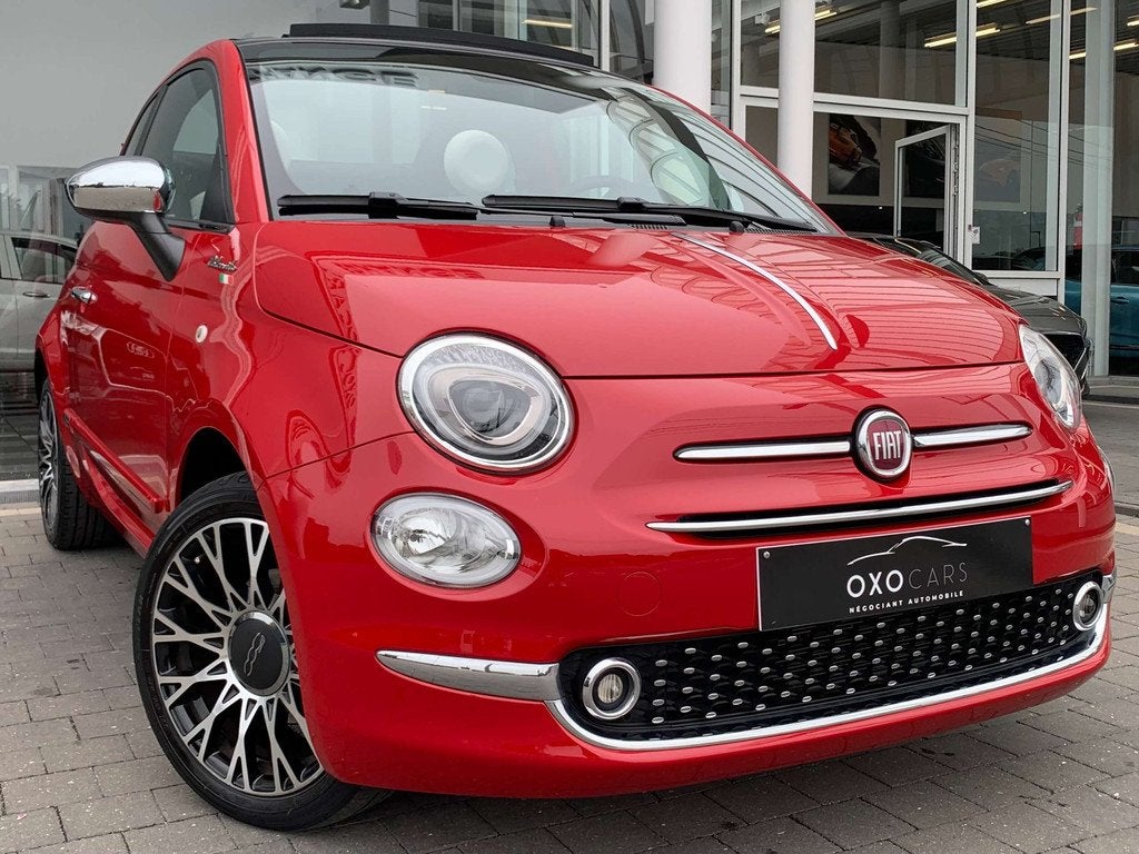 Fiat 500C Cabriolet 500c 1.0i HYBRID MHEV / DOLCE VITA / AIR, Auto's, Voorwielaandrijving, 4 zetels, Stof, Gebruikt