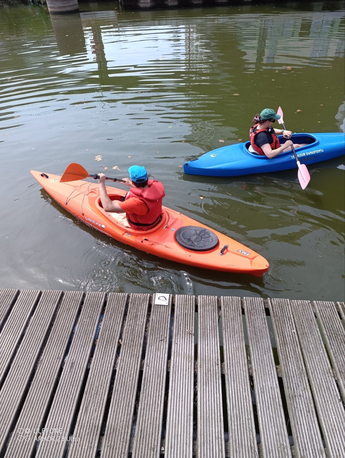 kayaks te huur in Gent, Enlèvement