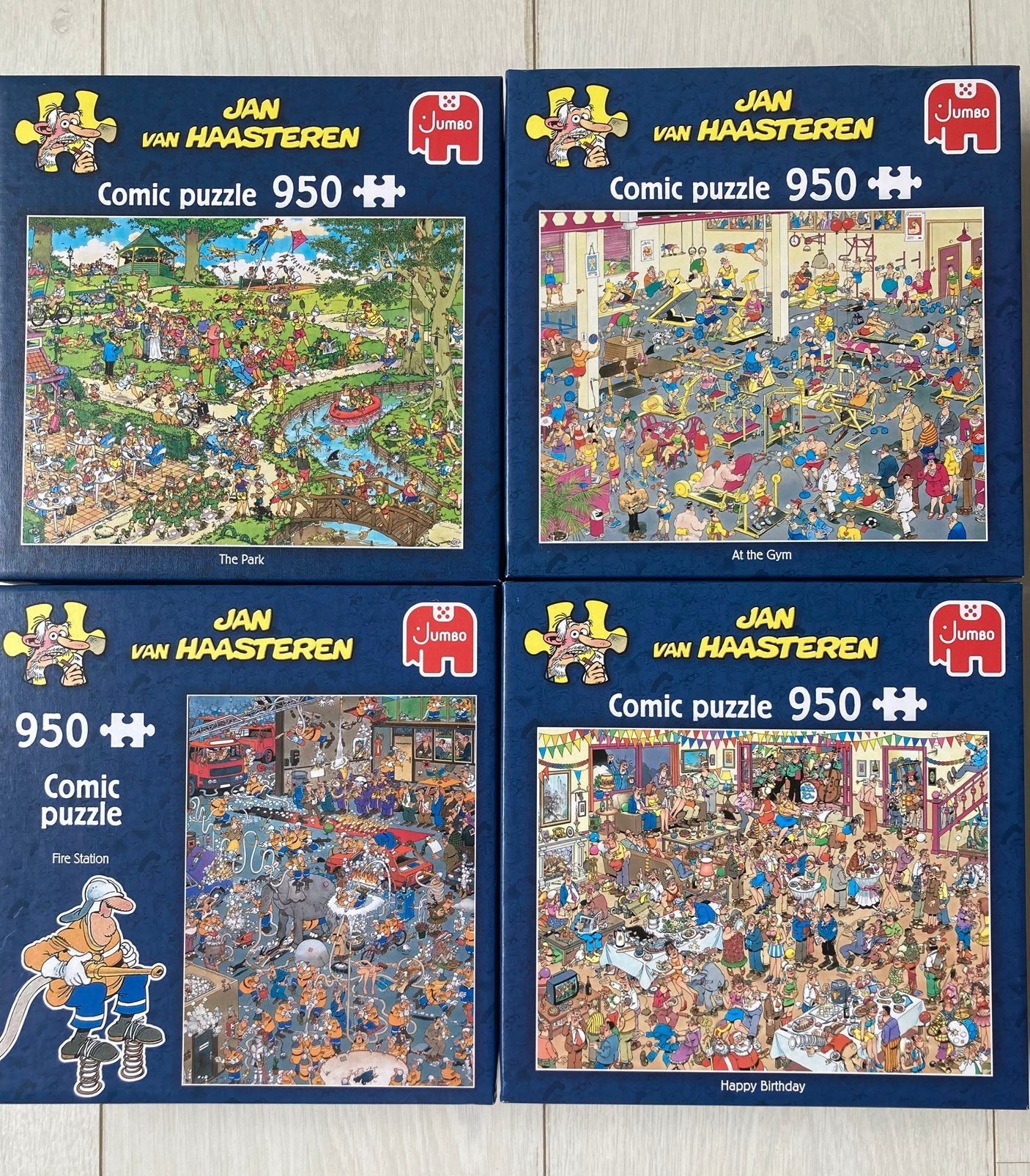 Puzzels Jan van Haasteren, Hobby & Loisirs créatifs, Sport cérébral & Puzzles, Enlèvement, Comme neuf