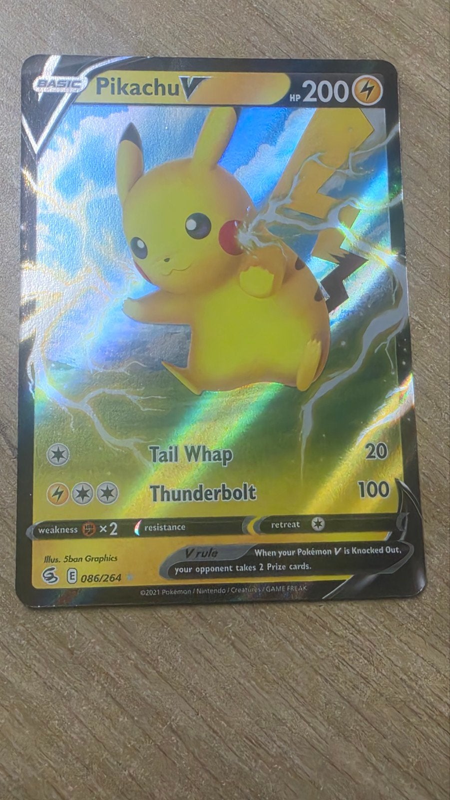 Pikachu 086/264, Ophalen
