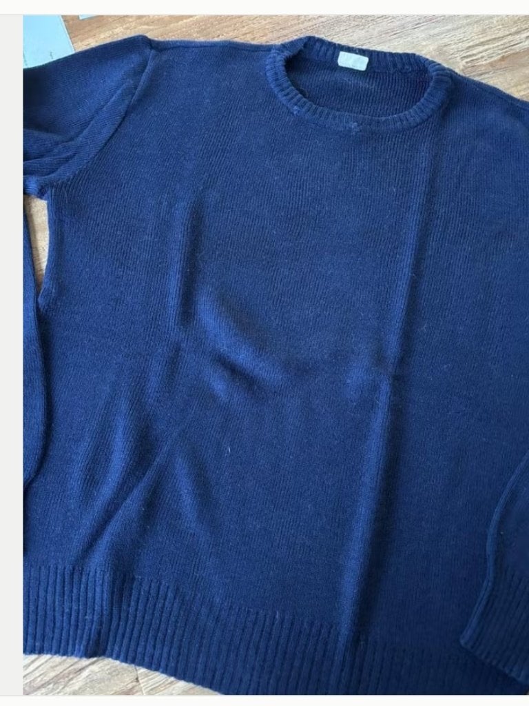 Pull vintage taille M, Vêtements | Femmes, Enlèvement ou Envoi, Comme neuf, Taille 38/40 (M), Bleu