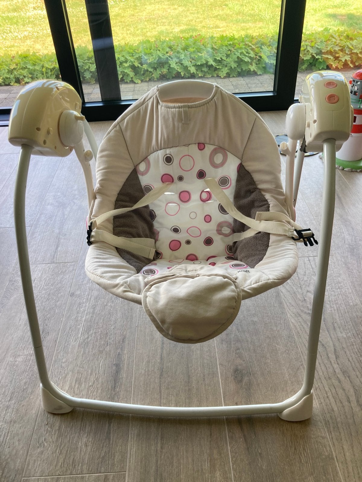Schommelstoel Kinderkraft, Kinderen en Baby's, Wipstoeltjes, Gebruikt, Schommelstoel, Met gordel(s) of riempje(s), Ophalen