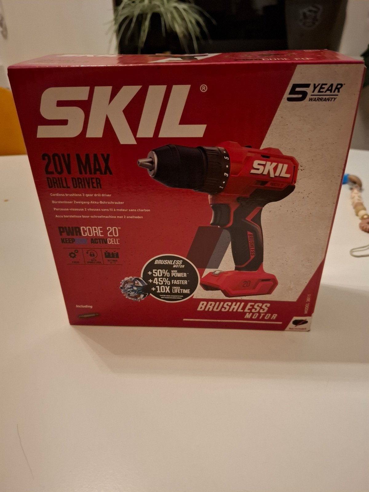 Skil accu boormachine, Ophalen, Nieuw, Minder dan 400 watt, Boormachine