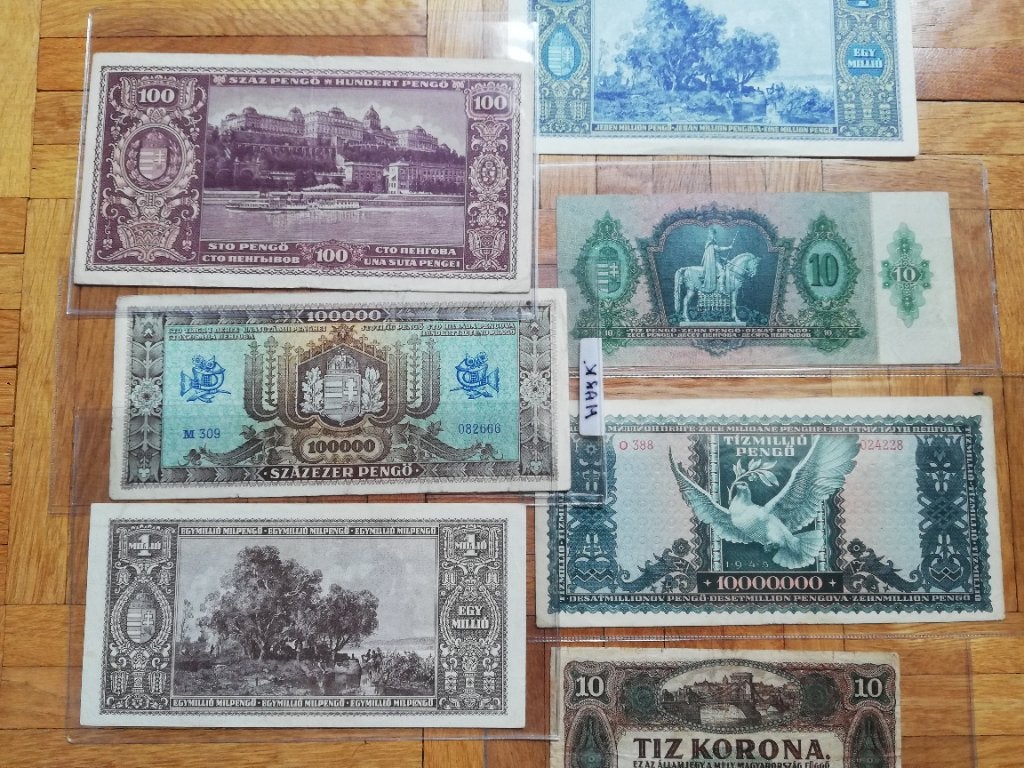 Billets de Hongrie, Envoi, Hongrie