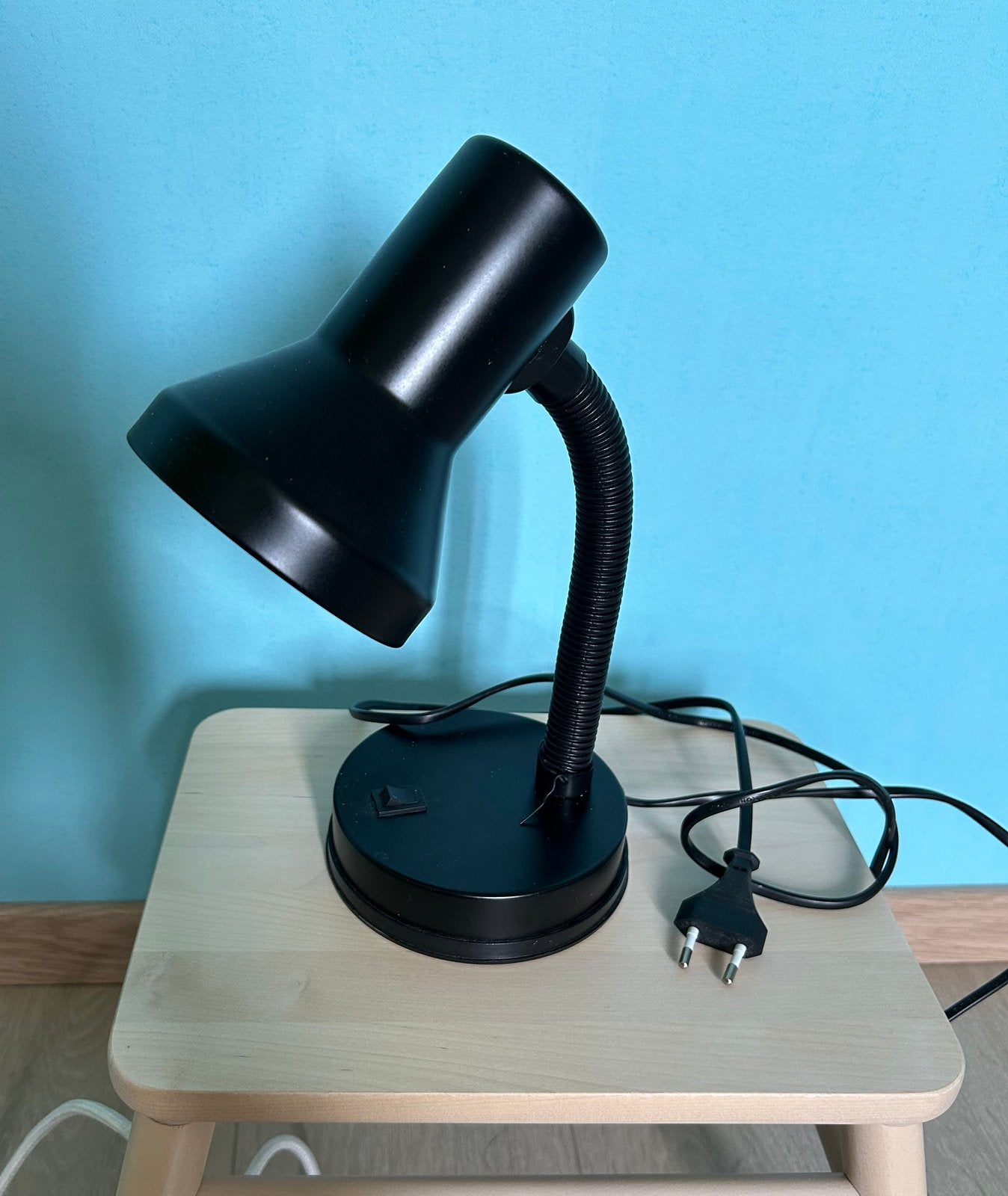 Lampe de bureau, Noir, Enlèvement, Comme neuf, Lampe de bureau