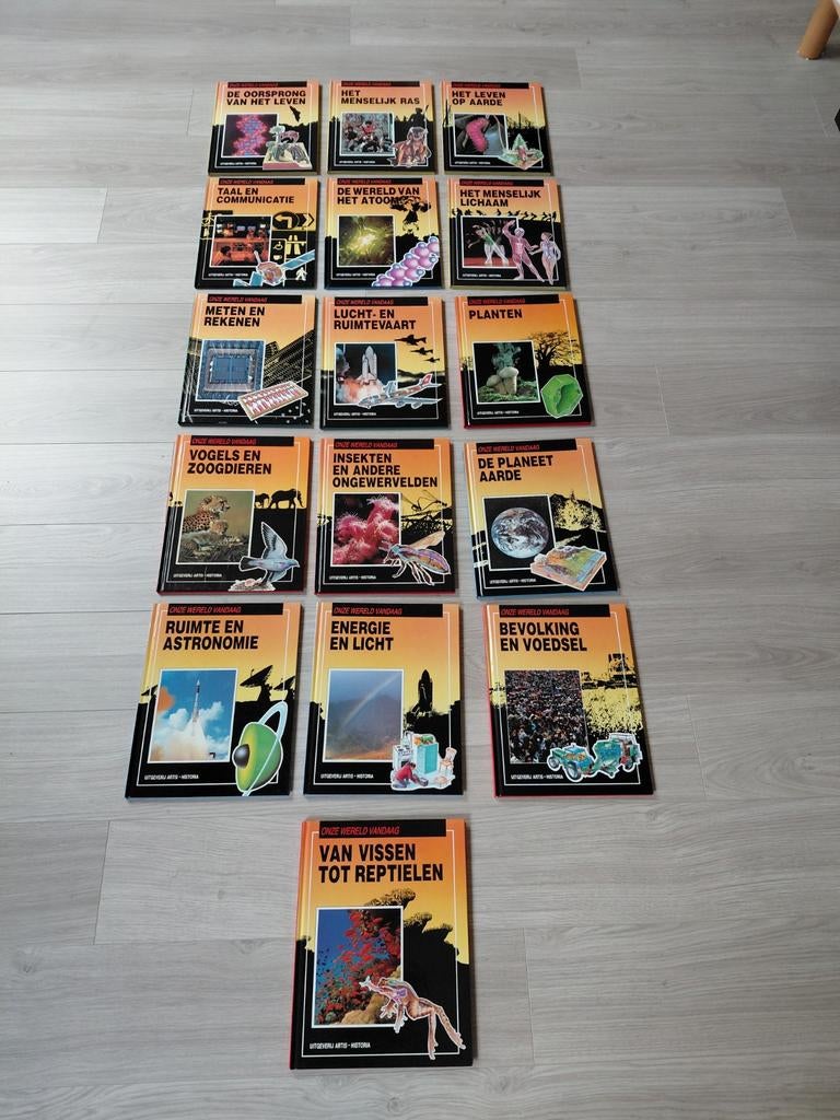 Onze wereld  vandaag boeken ( nieuw ) zie beschrijving, Complete serie of reeks, Ophalen, Nieuw