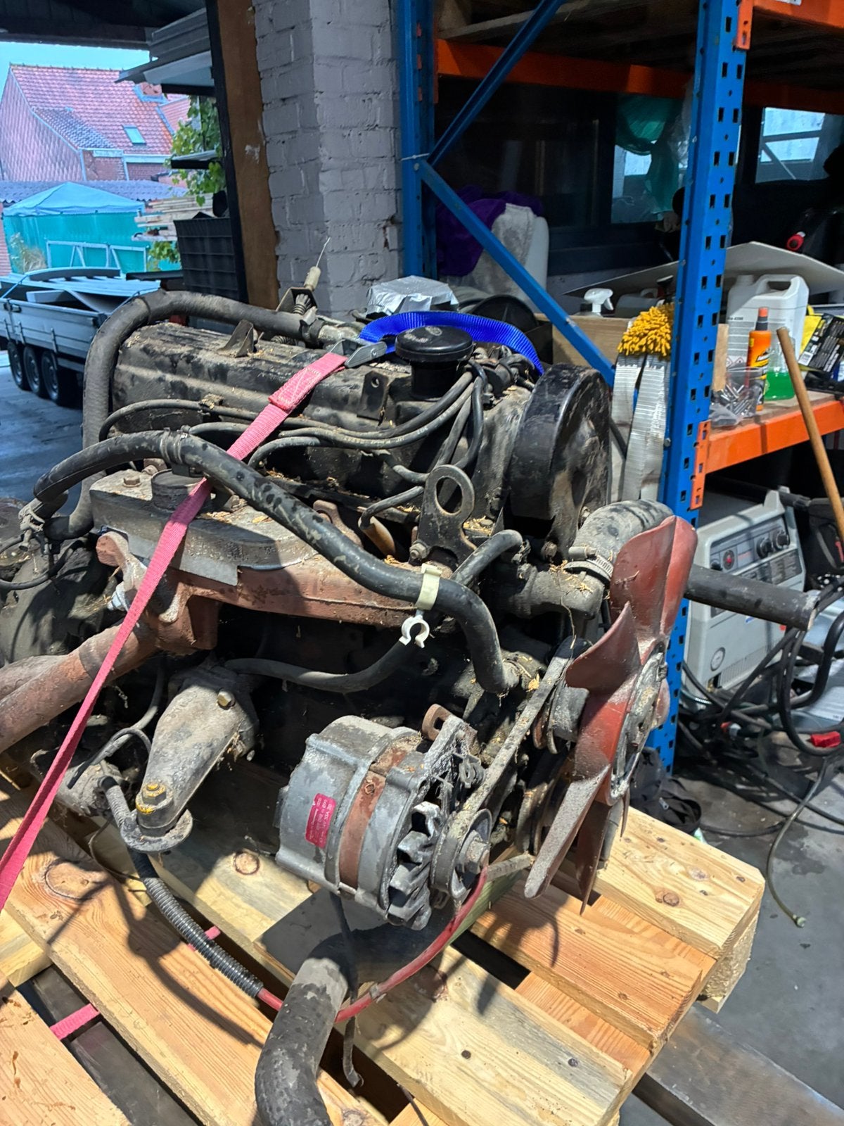 Aanbouwdelen pinto motor, Autos : Pièces & Accessoires, Enlèvement