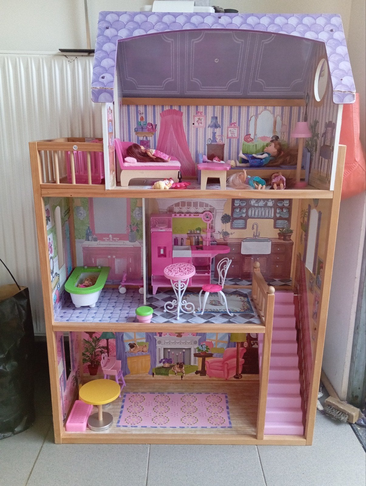 poppenhuis, Ophalen, Poppenhuis