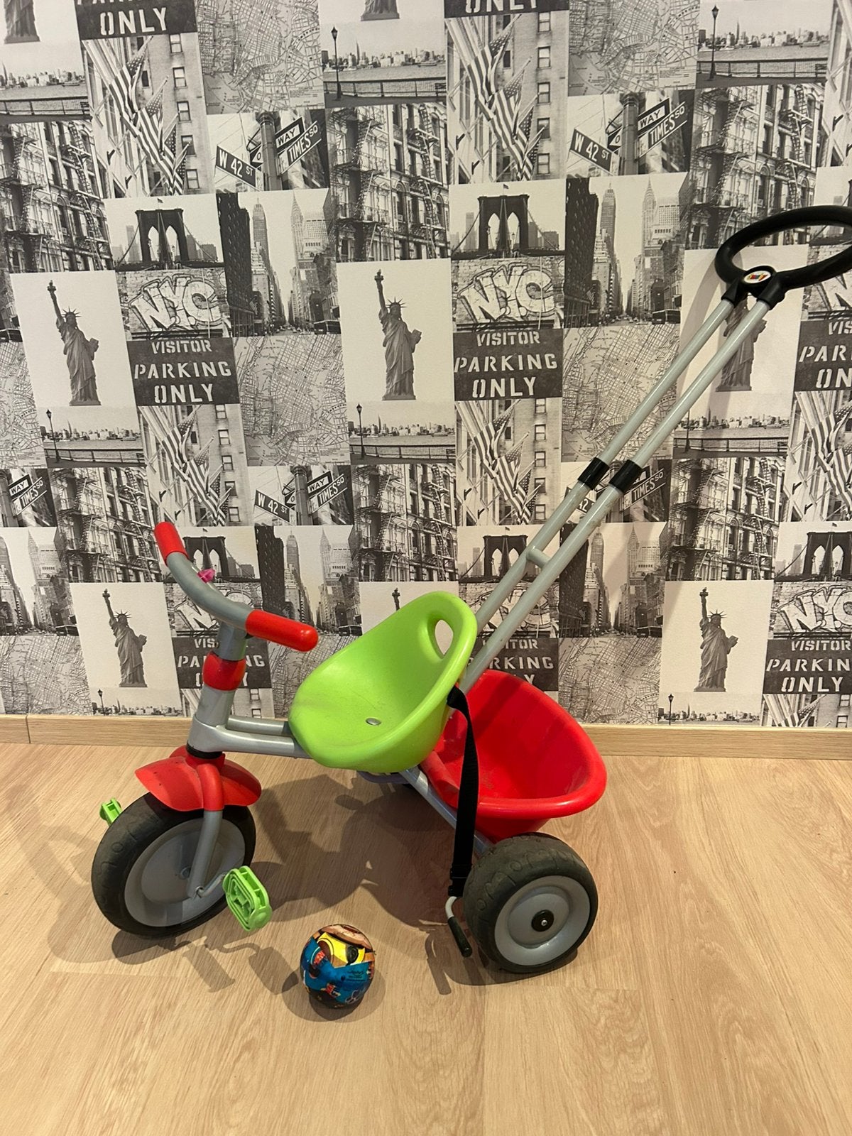 Driewieler Smoby, Ophalen, Gebruikt