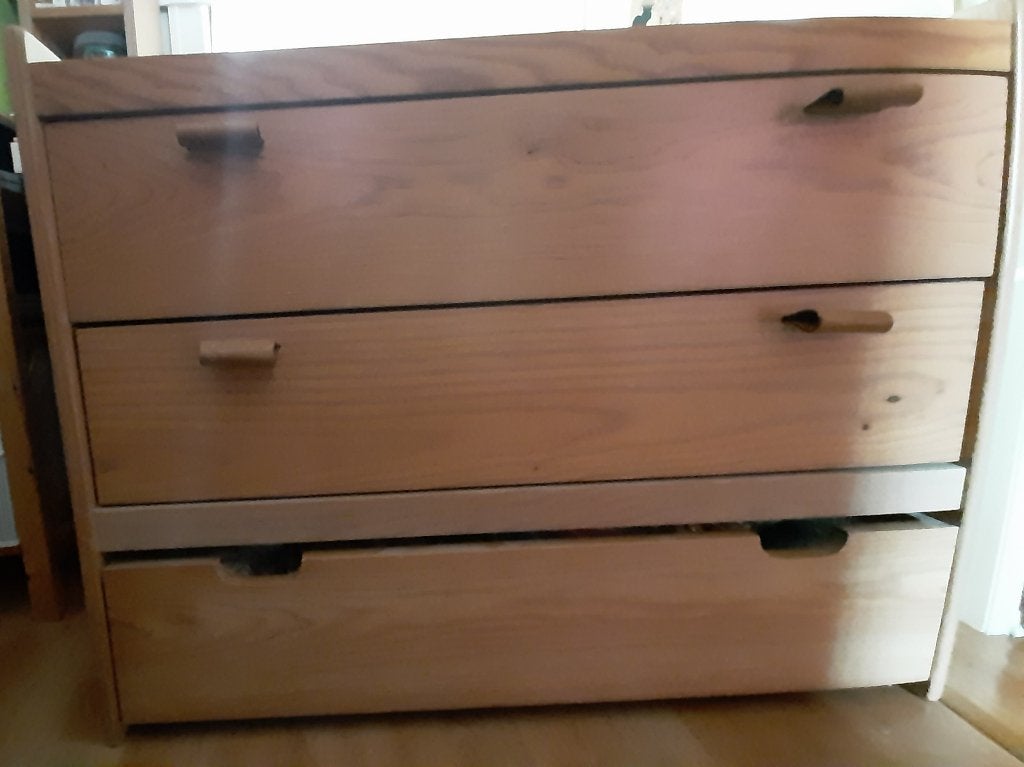 laden kast, Huis en Inrichting, Ophalen, Gebruikt, 50 tot 100 cm, 3 of 4 laden