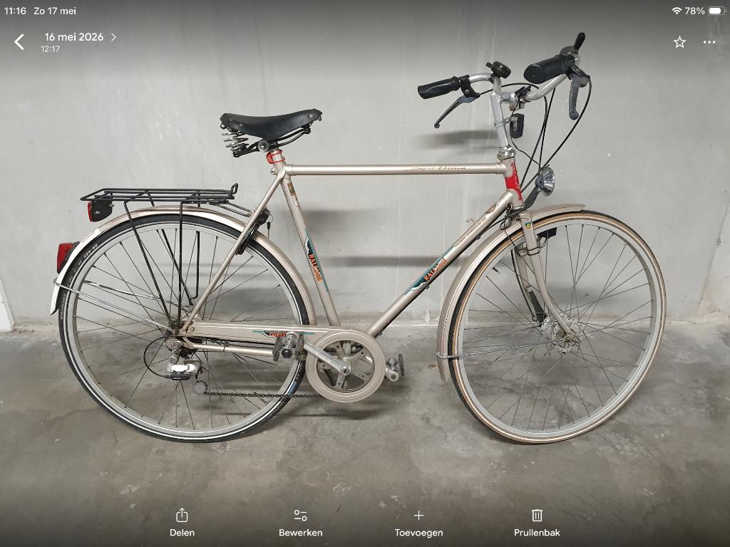 Herenfiets, Overige merken, Gebruikt, Versnellingen, Ophalen of Verzenden