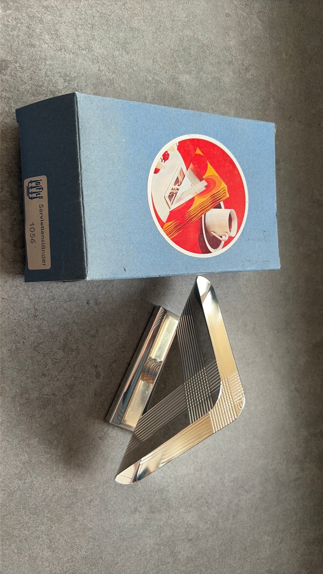 Handdoekhouder van roestvrij staal, Ophalen, Zilver, Metaal, Genummerd