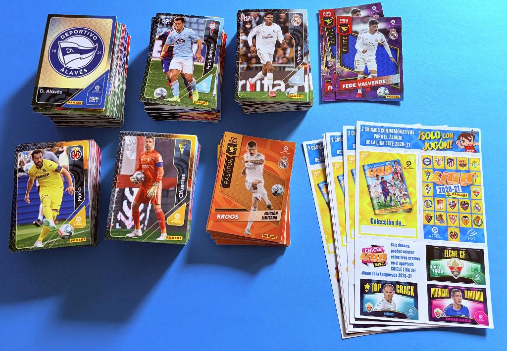 Lot 528 Megacracks La Liga2020/21 Panini+ Herdenkingskauwgom, Verzamelen, Verzenden, Zo goed als nieuw, Sport