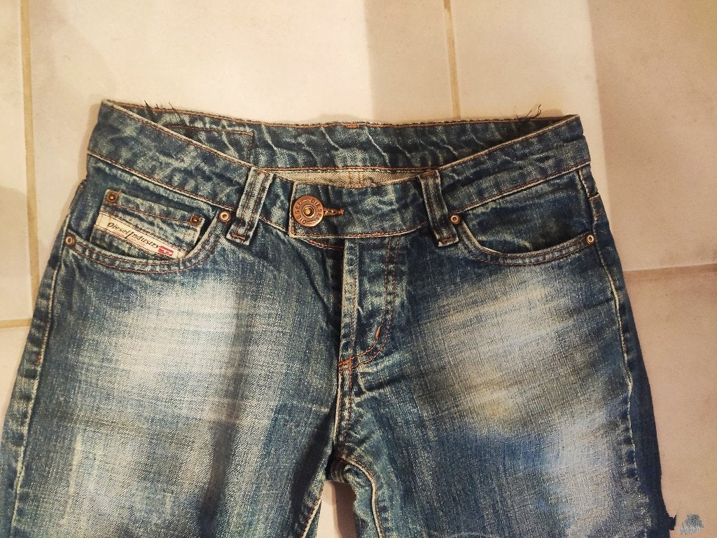 Jeans Diesel, Kleding | Dames, Spijkerbroeken en Jeans, Ophalen, Gedragen, Blauw