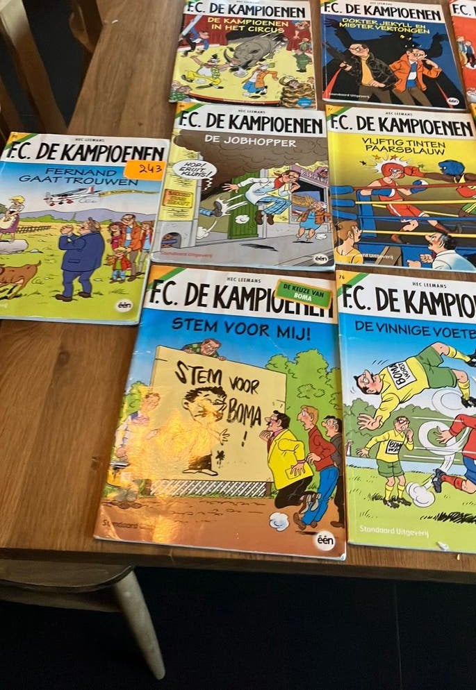 FC de kampioenen strips, Plusieurs BD, Enlèvement, Utilisé