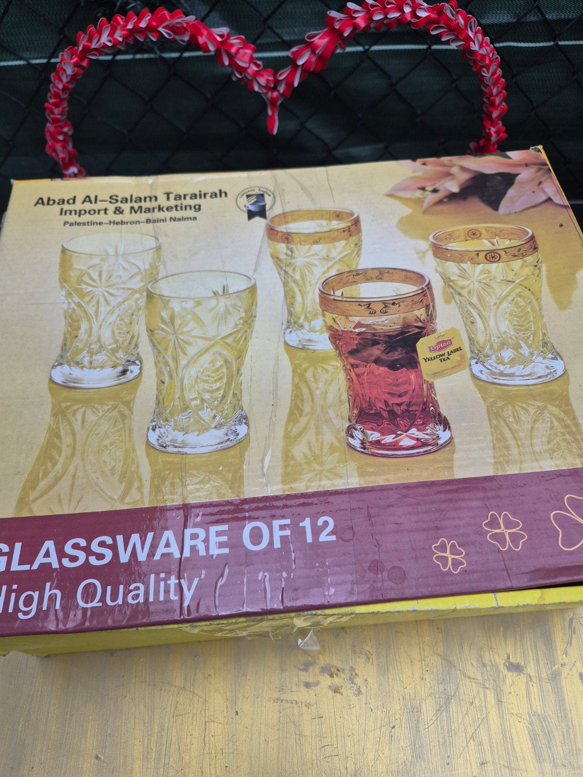 ensemble de verre, Enlèvement, Neuf, Verre à eau