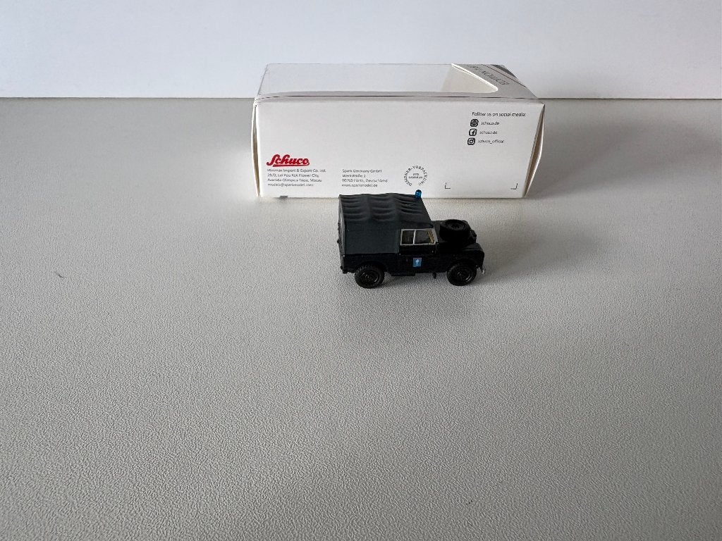 LAND ROVER VAN DE RIJKSWACHT - 1:87, Verzenden, Nieuw, Auto, Schuco