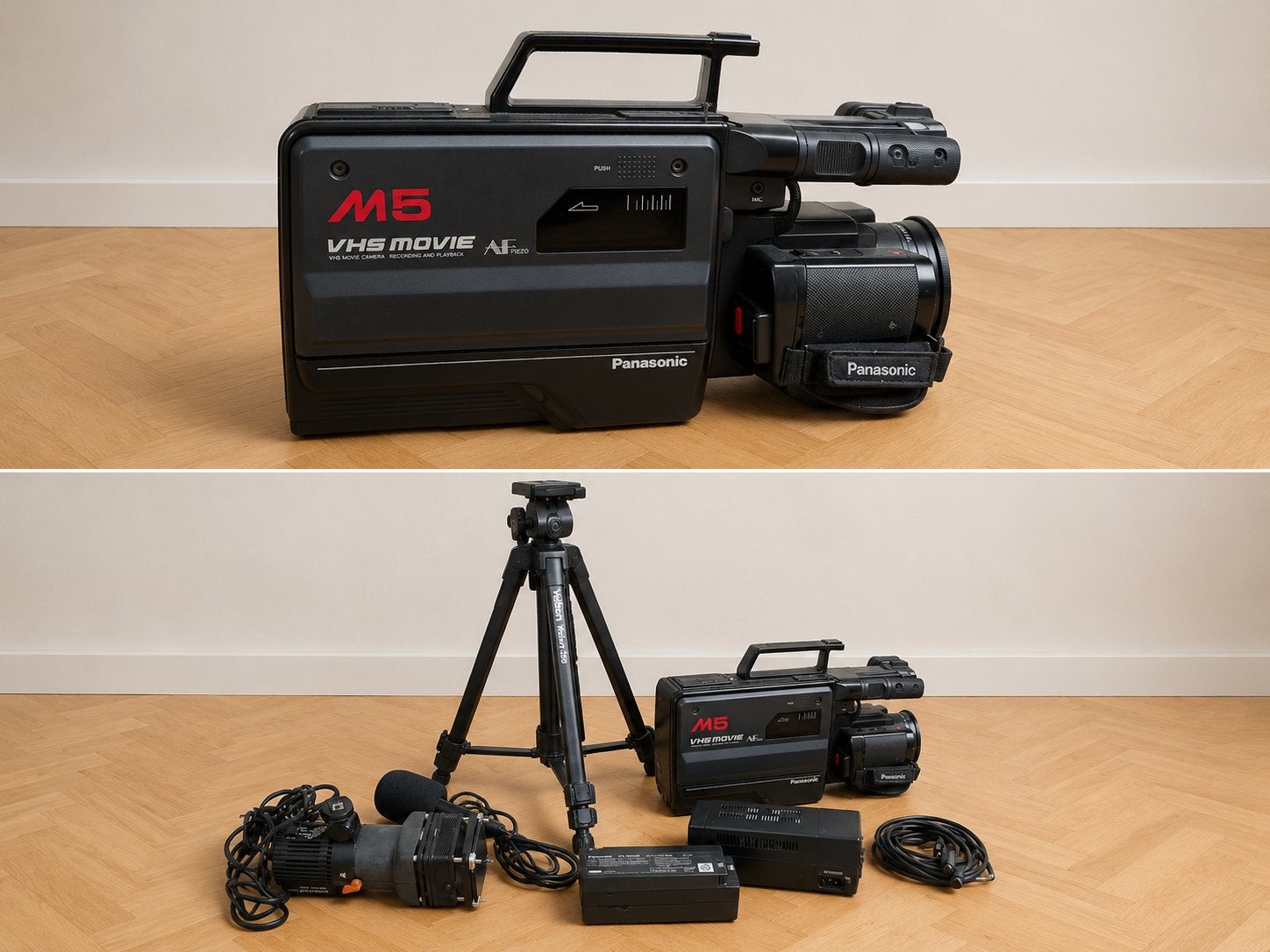 Panasonic NV-M5E VHS camcorder volleidige set! Retro vintage, Audio, Tv en Foto, Videocamera's Digitaal, Ophalen, Panasonic, Zo goed als nieuw